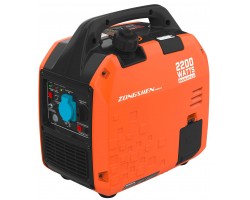 Инверторный бензогенератор Zongshen BQH 2200 E электростартер-foto2