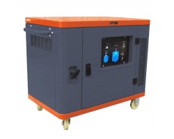 Генератор бензиновый в шумозащитном кожухе ZONGSHEN QB 9000 E SUPER SILENT / СУПЕР ТИХИЙ-foto2
