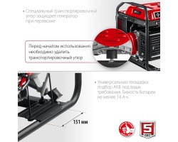 Генератор бензиновый ЗУБР СБА-5500-foto6