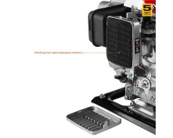 Мотопомпа бензиновая Зубр МПЧ-350-40 серия МАСТЕР-foto5