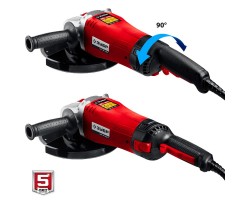 Угловая шлифмашина 230 мм 2600 Вт Зубр УШМ-230-2605 П-foto9