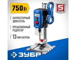 Вертикально-сверлильный станок настольный Зубр ВСС-П750
