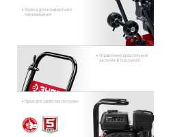 Виброплита бензиновая ЗУБР ВПБ-15 Г-foto6