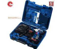 Ударный гайковерт аккумуляторный, BL-motor, 2 АКБ ЗУБР GB-250 A5 серия ПРОФЕССИОНАЛ-foto6
