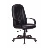 Кресло руководителя Бюрократ T-898AXSN черный Leather Black эко.кожа крестовина пластик