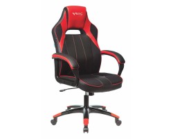 Кресло игровое Zombie VIKING 2 AERO черный/красный текстиль/эко.кожа крестовина пластик