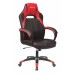 Кресло игровое Zombie VIKING 2 AERO черный/красный текстиль/эко.кожа крестовина пластик