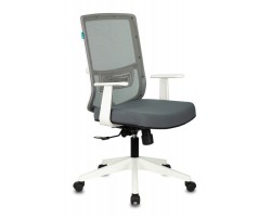 Кресло Бюрократ MC-W611T серый TW-04 26-25 сетка/ткань (пластик белый) Кресло Бюрократ MC-W611T серый TW-04 26-25 сетка/ткань (пластик белый)