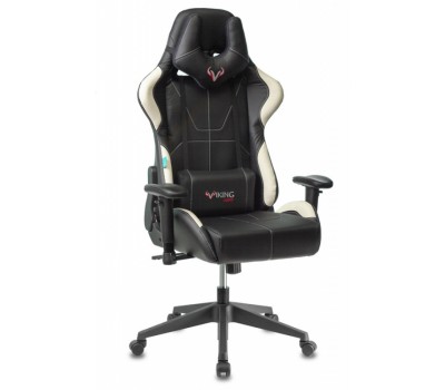 Кресло игровое Zombie VIKING 5 AERO черный/белый эко.кожа с подголов. крестовина пластик Кресло игровое Zombie VIKING 5 AERO черный/белый эко.кожа с подголов. крестовина пластик