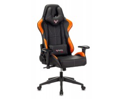 Кресло игровое Zombie VIKING 5 AERO черный/оранжевый эко.кожа с подголов. крестовина пластик