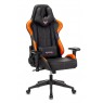 Кресло игровое Zombie VIKING 5 AERO черный/оранжевый эко.кожа с подголов. крестовина пластик