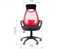 Кресло руководителя CHAIRMAN CH 840 black черное-foto2