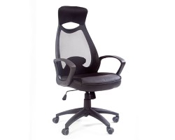 Кресло руководителя CHAIRMAN CH 840 black черное