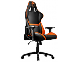Кресло компьютерное игровое Cougar ARMOR Black-Orange [3MGC1NXB.0001]-foto2