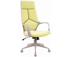 Кресло руководителя Everprof Trio Grey TM Ткань Зеленый