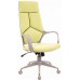 Кресло руководителя Everprof Trio Grey TM Ткань Зеленый