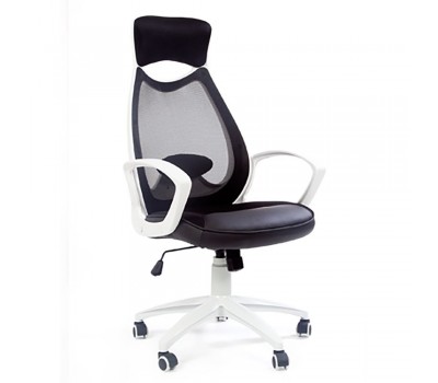 Кресло для руководителя CHAIRMAN CH 840 white черное Кресло для руководителя CHAIRMAN CH 840 white черное
