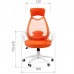 Кресло для руководителя CHAIRMAN CH 840 white черное