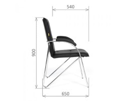 Кресло для посетителя CHAIRMAN 850 бежевое-foto2
