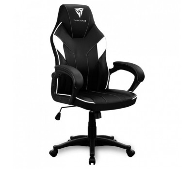 Кресло компьютерное игровое ThunderX3 EC1 Black-White AIR
