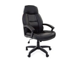 Кресло для руководителя CHAIRMAN 436 LT, кожа черная Кресло для руководителя CHAIRMAN 436 LT, кожа черная