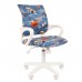 Кресло детское CHAIRMAN KIDS 103, обивка автобусы