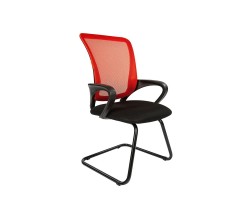 Кресло для посетителя CHAIRMAN 969V красное
