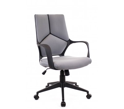 Кресло офисное Everprof Trio Black LB T Ткань Серый