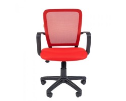 Кресло офисное CHAIRMAN 698 black красное-foto3