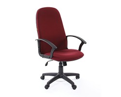 Кресло  CHAIRMAN 289 new, ткань бордовое