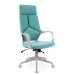 Кресло руководителя Everprof Trio Grey TM Ткань Бирюзовый