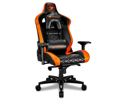 Кресло компьютерное игровое Cougar ARMOR TITAN Black-Orange [3MATTNXB.0001]