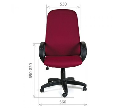 Кресло руководителя CHAIRMAN 279 черное, ткань TW
