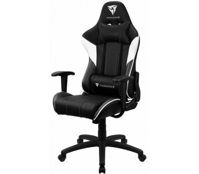 Кресло компьютерное игровое ThunderX3 EC3 Black-White AIR