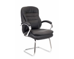 Кресло офисное Everprof Valencia CF экокожа черный