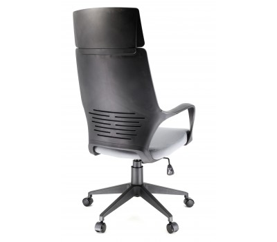 Кресло руководителя Everprof Trio Black T ткань серый Кресло руководителя Everprof Trio Black T ткань серый