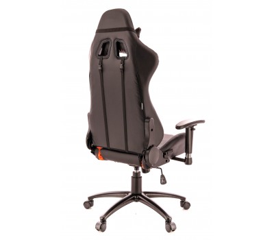 Геймерское кресло Everprof Lotus S2 экокожа оранжевый