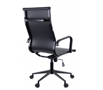 Кресло руководителя Everprof Rio Black T Экокожа Черный