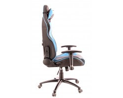 Кресло геймерское Everprof Lotus S16 экокожа голубой-foto3
