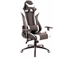 Геймерское кресло Everprof Lotus S6 экокожа белый