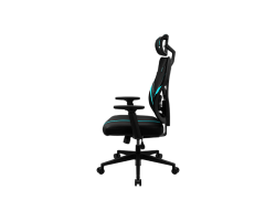 Кресло компьютерное игровое ThunderX3 YAMA1 Black-Cyan-foto5