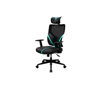 Кресло компьютерное игровое ThunderX3 YAMA1 Black-Cyan Кресло компьютерное игровое ThunderX3 YAMA1 Black-Cyan