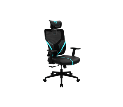 Кресло компьютерное игровое ThunderX3 YAMA1 Black-Cyan Кресло компьютерное игровое ThunderX3 YAMA1 Black-Cyan