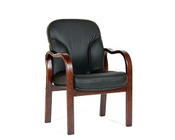 Кресло для посетителя CHAIRMAN 658 (422) черное