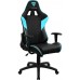 Кресло компьютерное игровое ThunderX3 EC3 Black-Cyan AIR