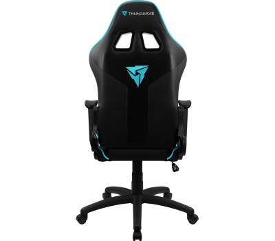 Кресло компьютерное игровое ThunderX3 EC3 Black-Cyan AIR