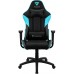 Кресло компьютерное игровое ThunderX3 EC3 Black-Cyan AIR