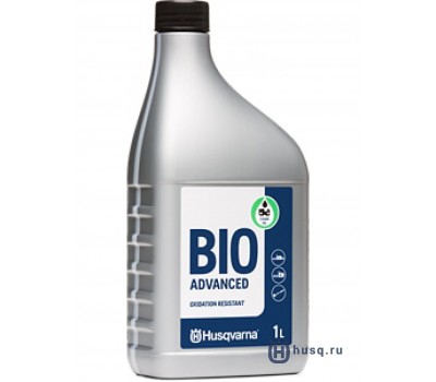 Масло для смазки цепиHusqvarna Bio Advanced 1л Масло для смазки цепиHusqvarna Bio Advanced 1л