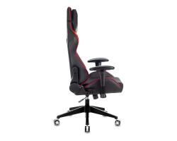 Кресло игровое Zombie VIKING 4 AERO черный/красный текстиль/эко.кожа с подголов. крестовина пластик-foto3