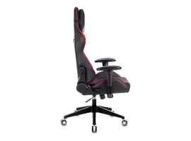 Кресло игровое Zombie VIKING 4 AERO черный/красный текстиль/эко.кожа с подголов. крестовина пластик-foto3